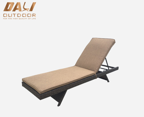 Salon de rotin de tissage de sangle de mobilier extérieur d'hôtel adapté aux besoins du client